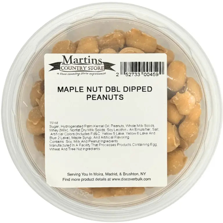 Double Dipped Maple Peanuts