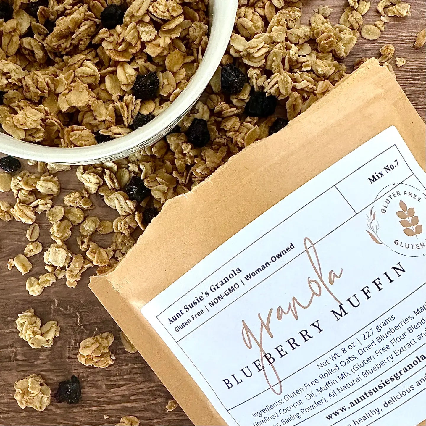 Aunt Susie's Blueberry Muffin Granola