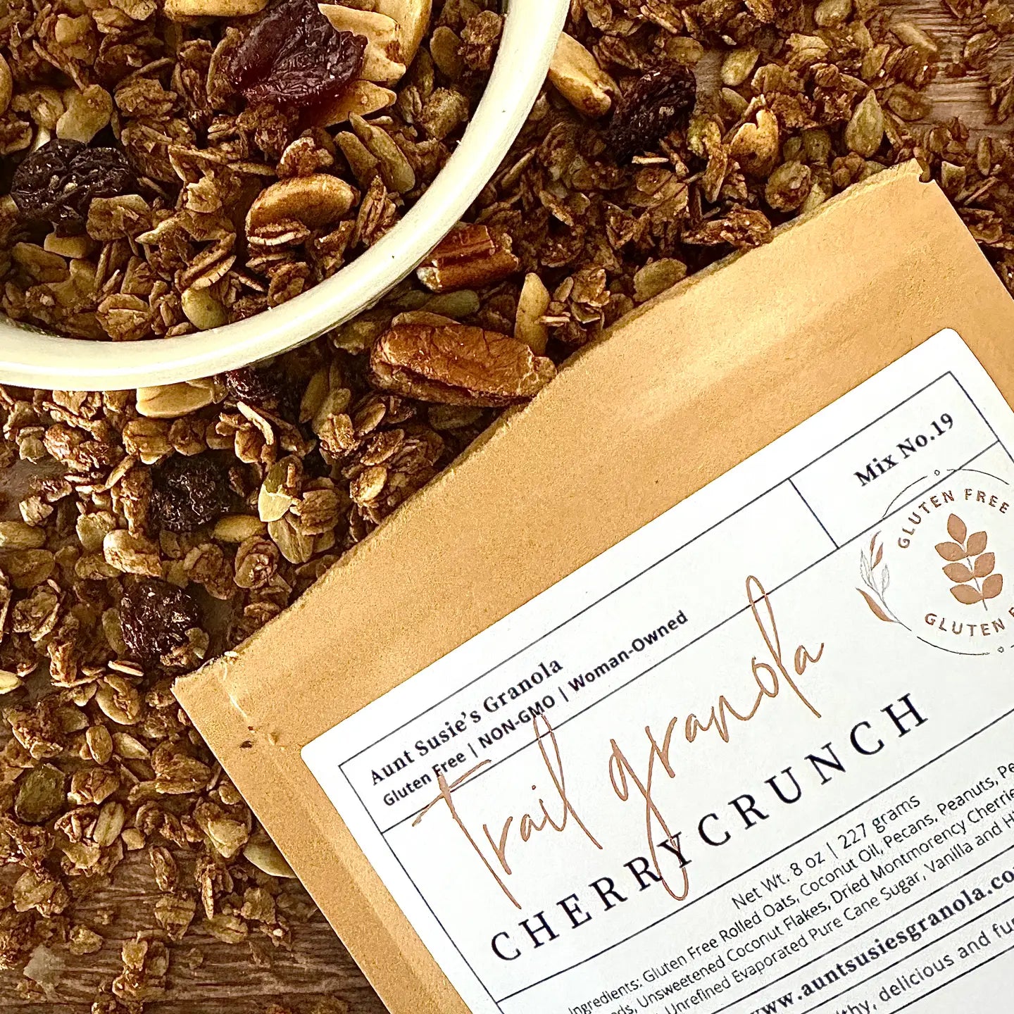 Aunt Susie's Cherry Crunch Granola