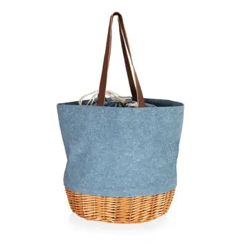 Denim Canvas & Willow Tote