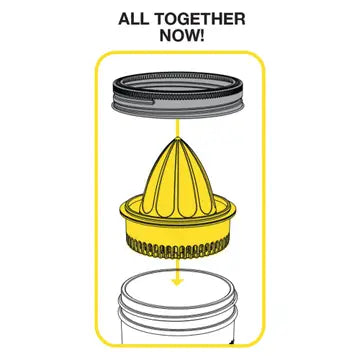Jarware Juicer for Wide Mouth Mason Jar