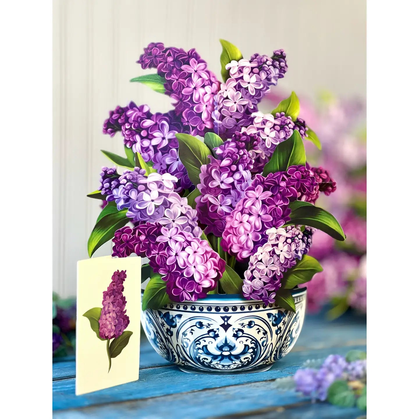 Garden Lilacs Pop Up Bouquet