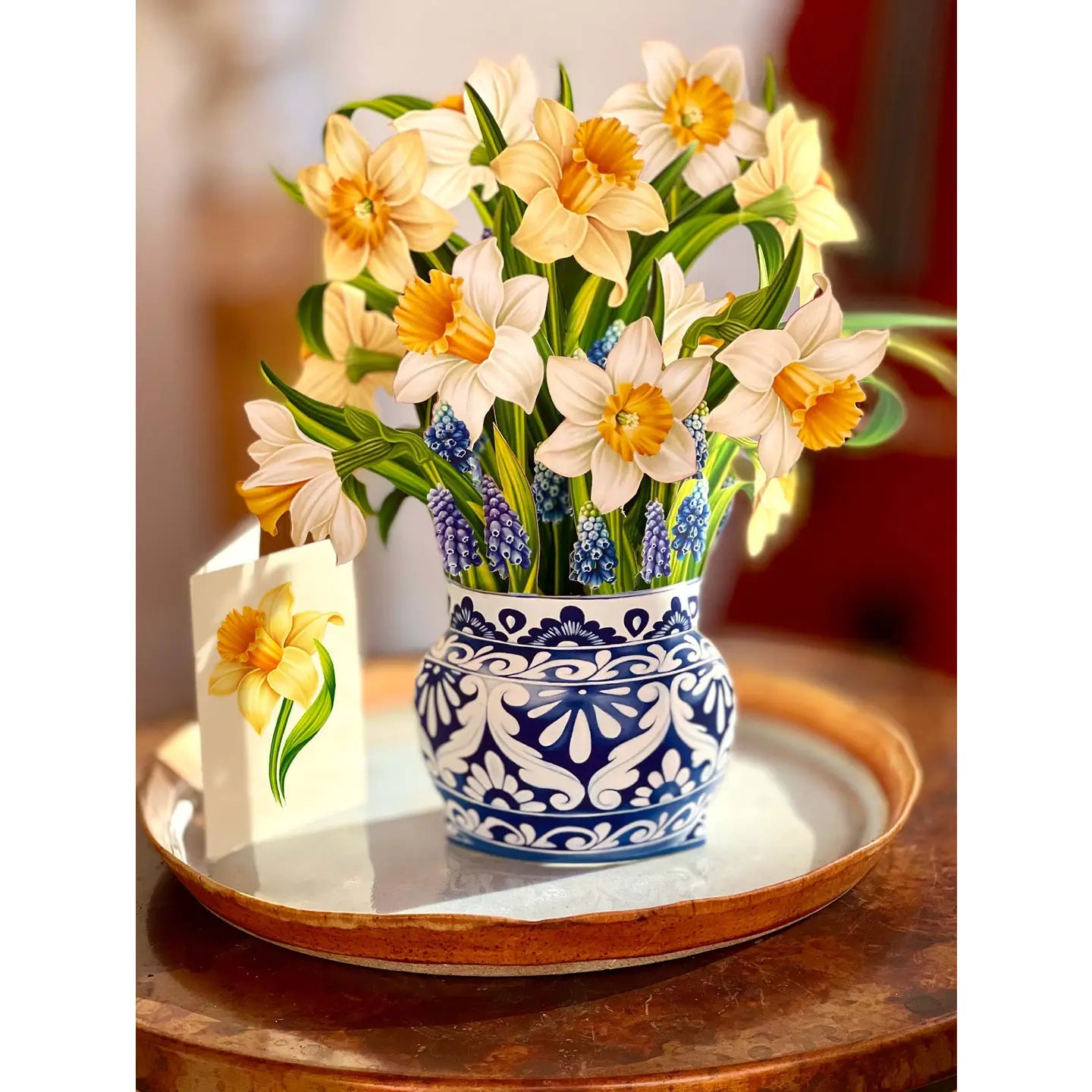 English Daffodils Pop Up Bouquet