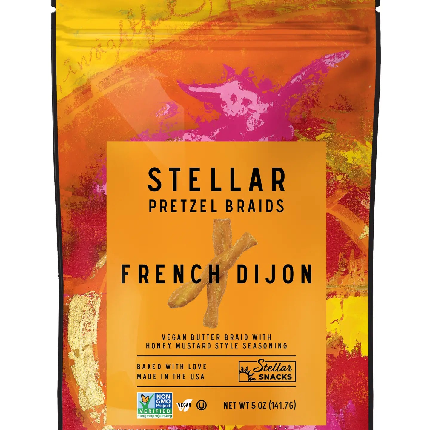 Stellar French Dijon Pretzel Braids