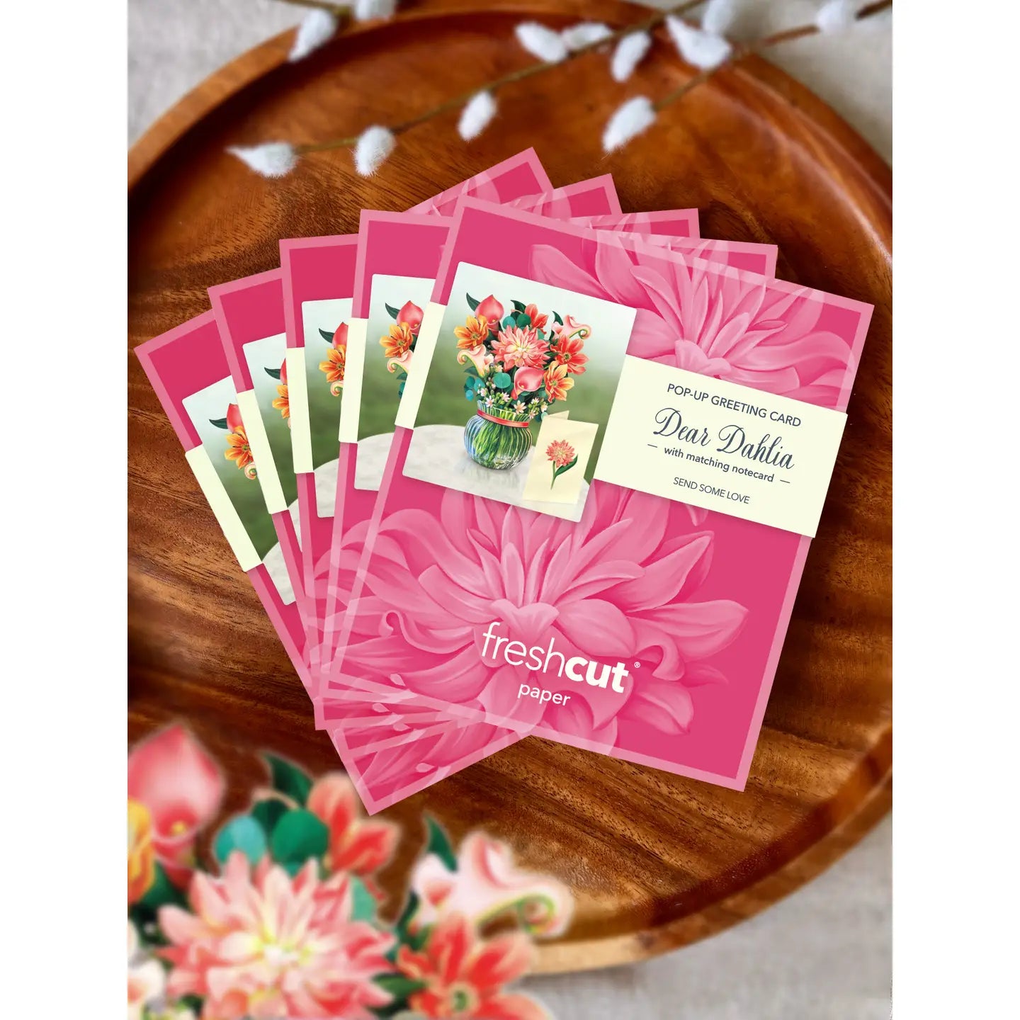 Dear Dahlia Mini Pop Up Bouquet