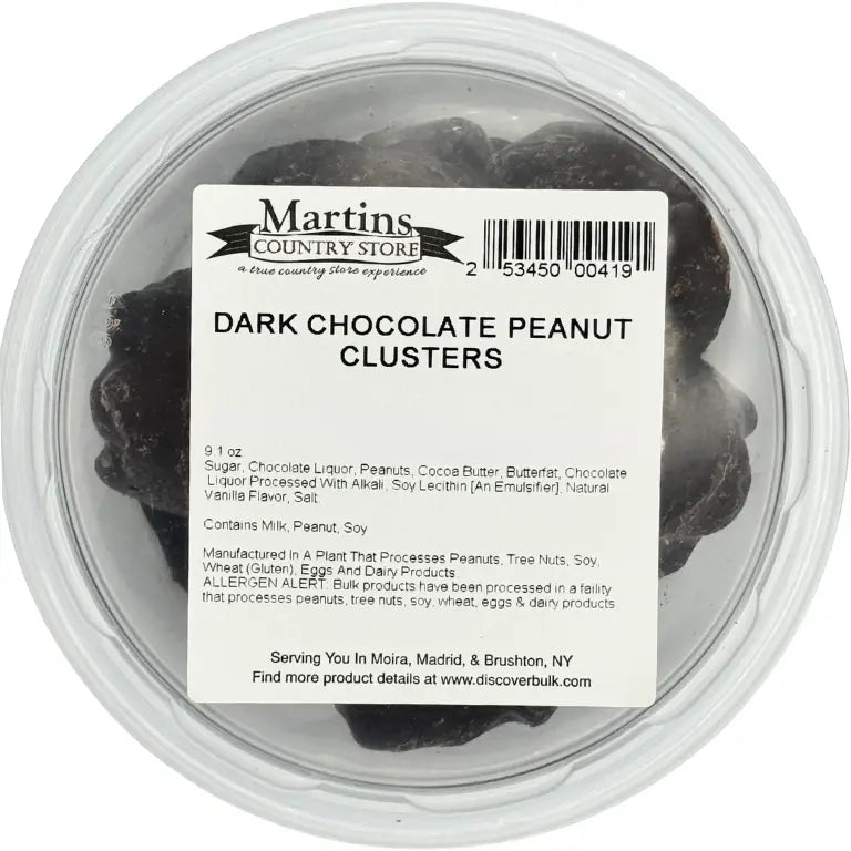 Dark Choc Peanut Clusters