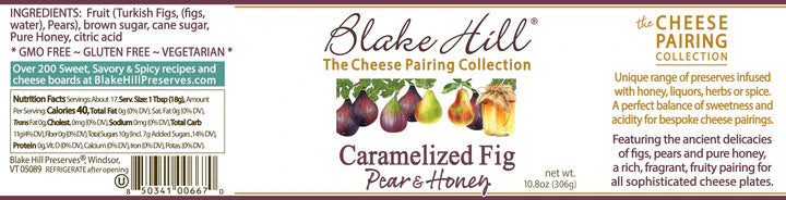 BHP Caramelized Fig w/Pear & Honey Jam