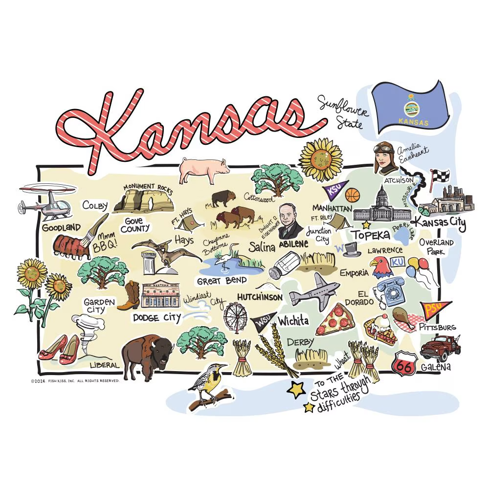 Kansas Tumbler 22oz