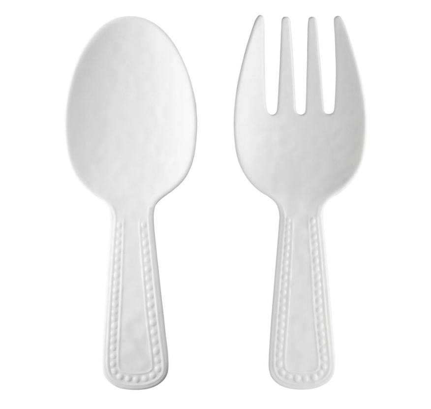 White Salad Set