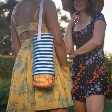Canvas & Willow Wine Basket