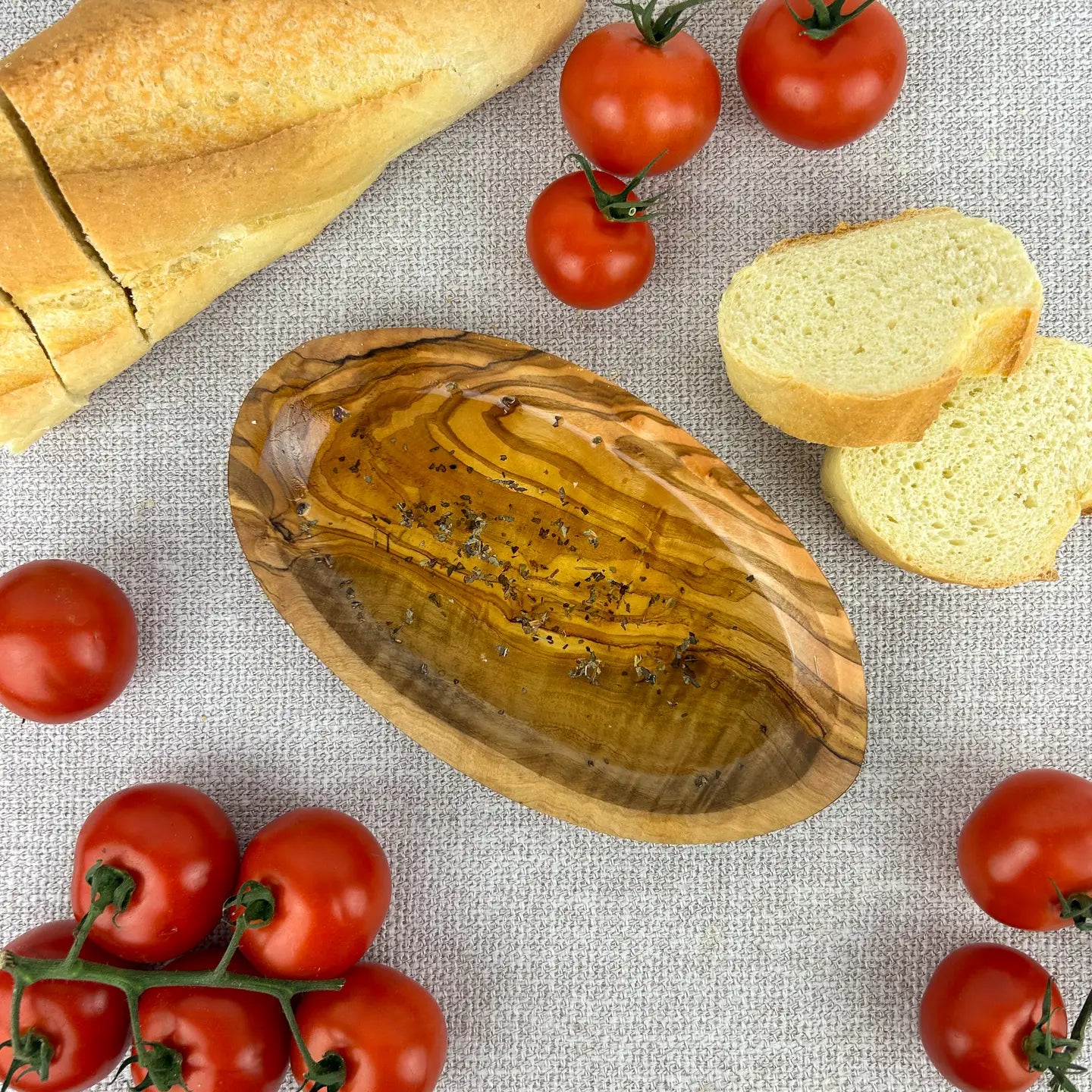 Olive Wood Dipping Dish