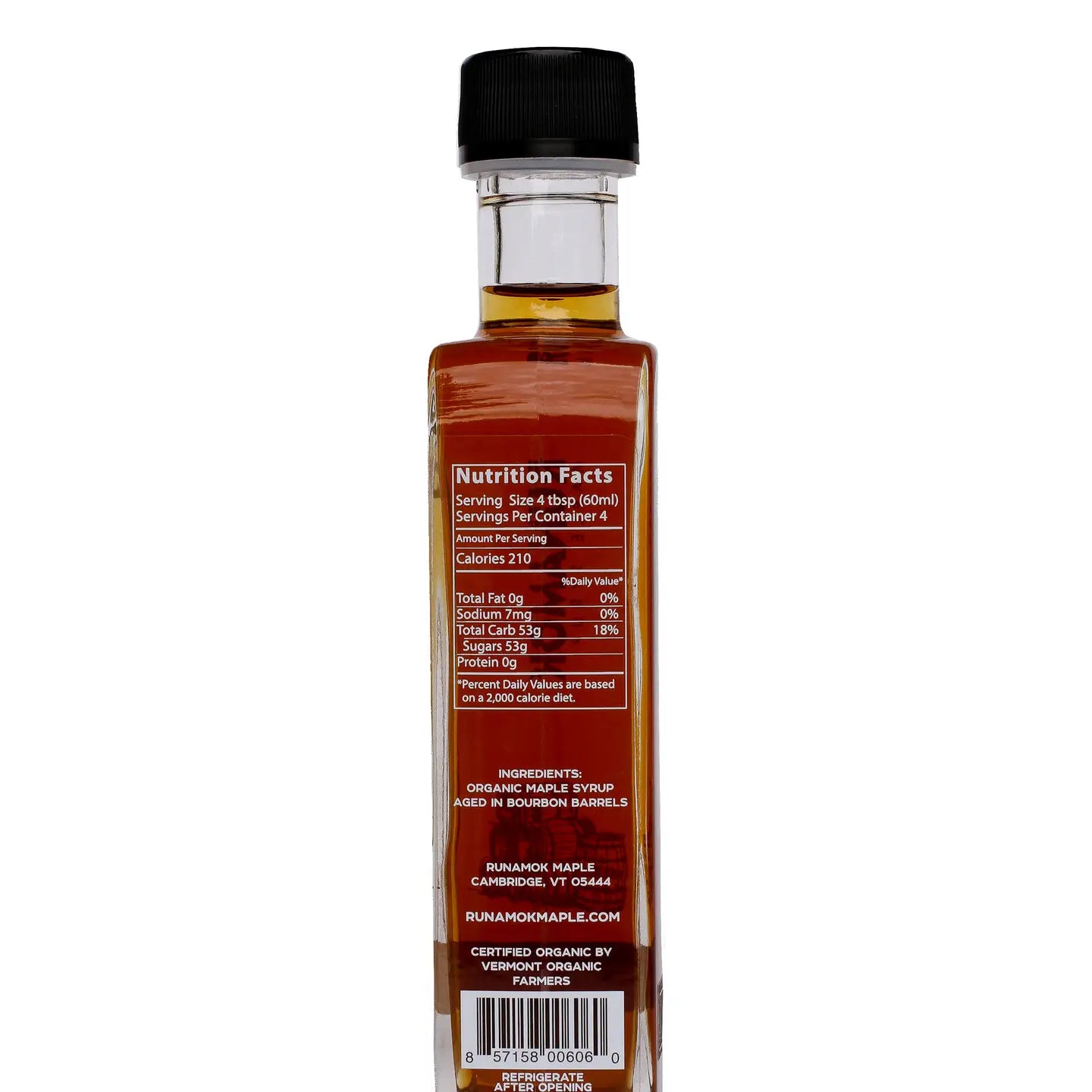 Bourbon Barrel-Aged Maple Syrup
