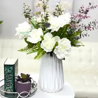 25"Artificial Spiral Eucalyptus Spray