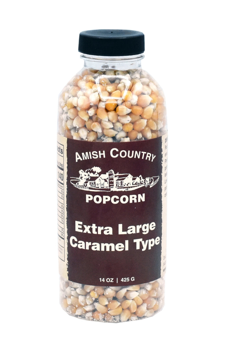 Extra Large Caramel Popcorn - 14 Oz Bottle