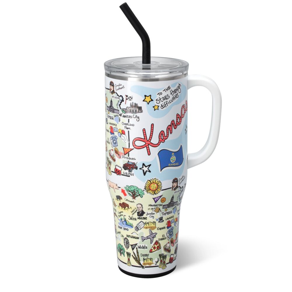 Kansas Mega Mug 40oz