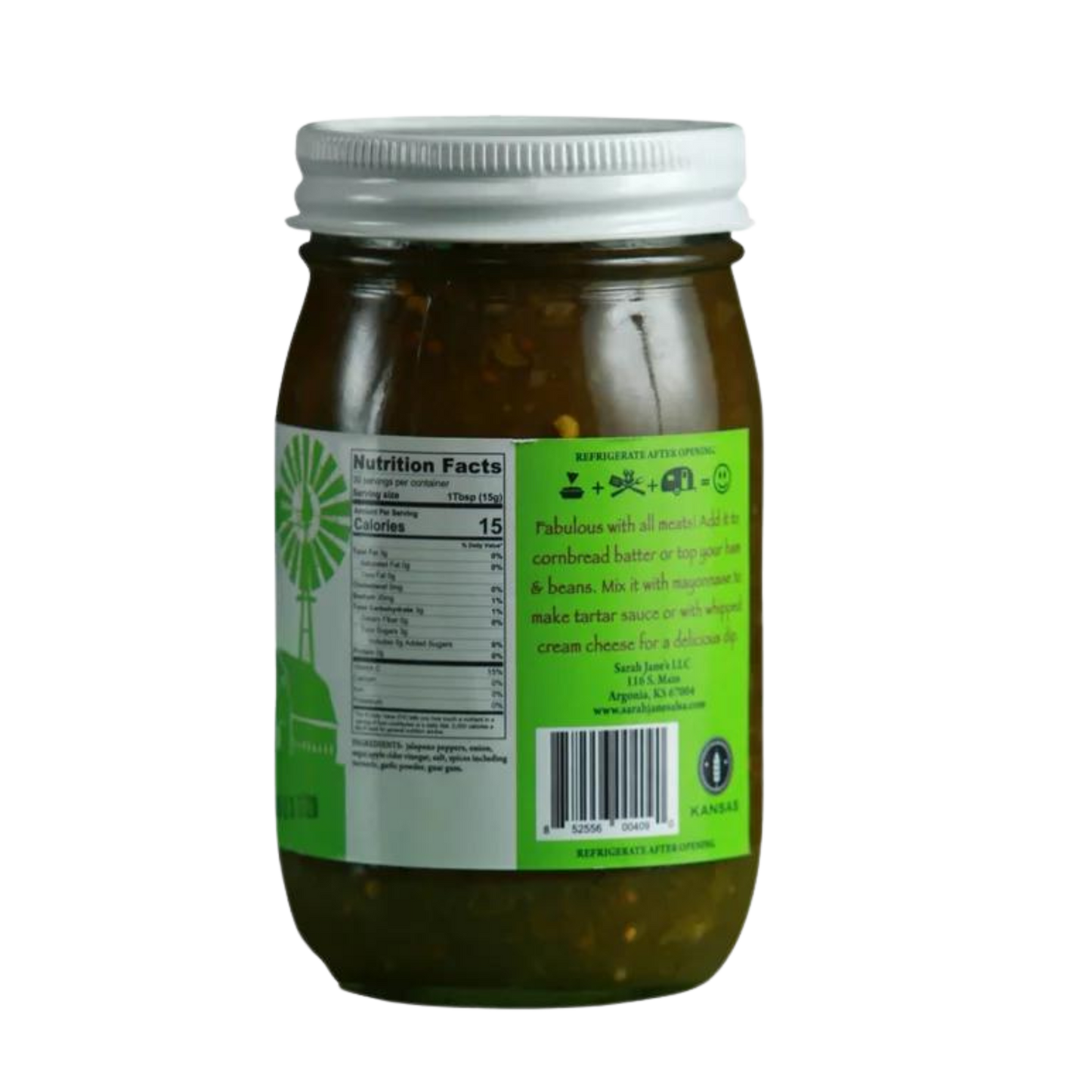 Sarah Jane's Jalapeno Relish