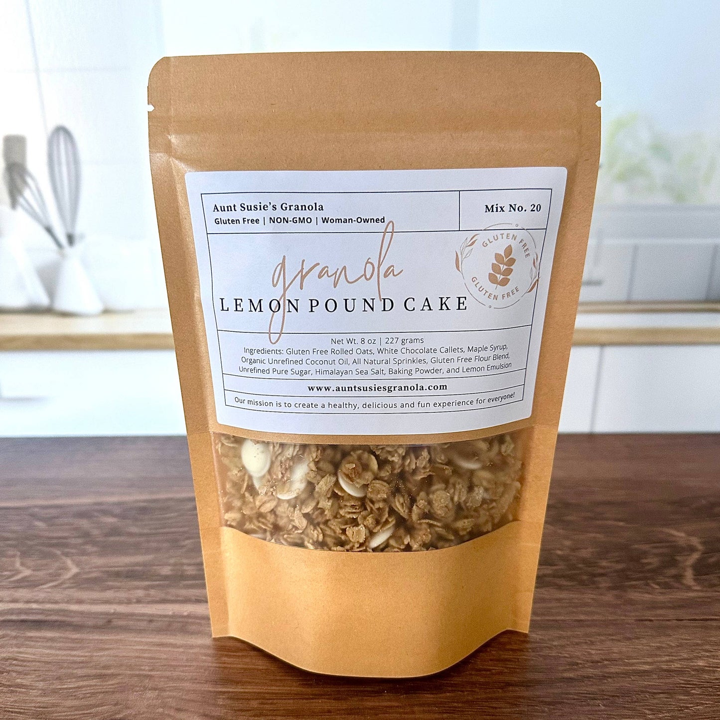 Aunt Susie’s Lemon Pound Cake Granola