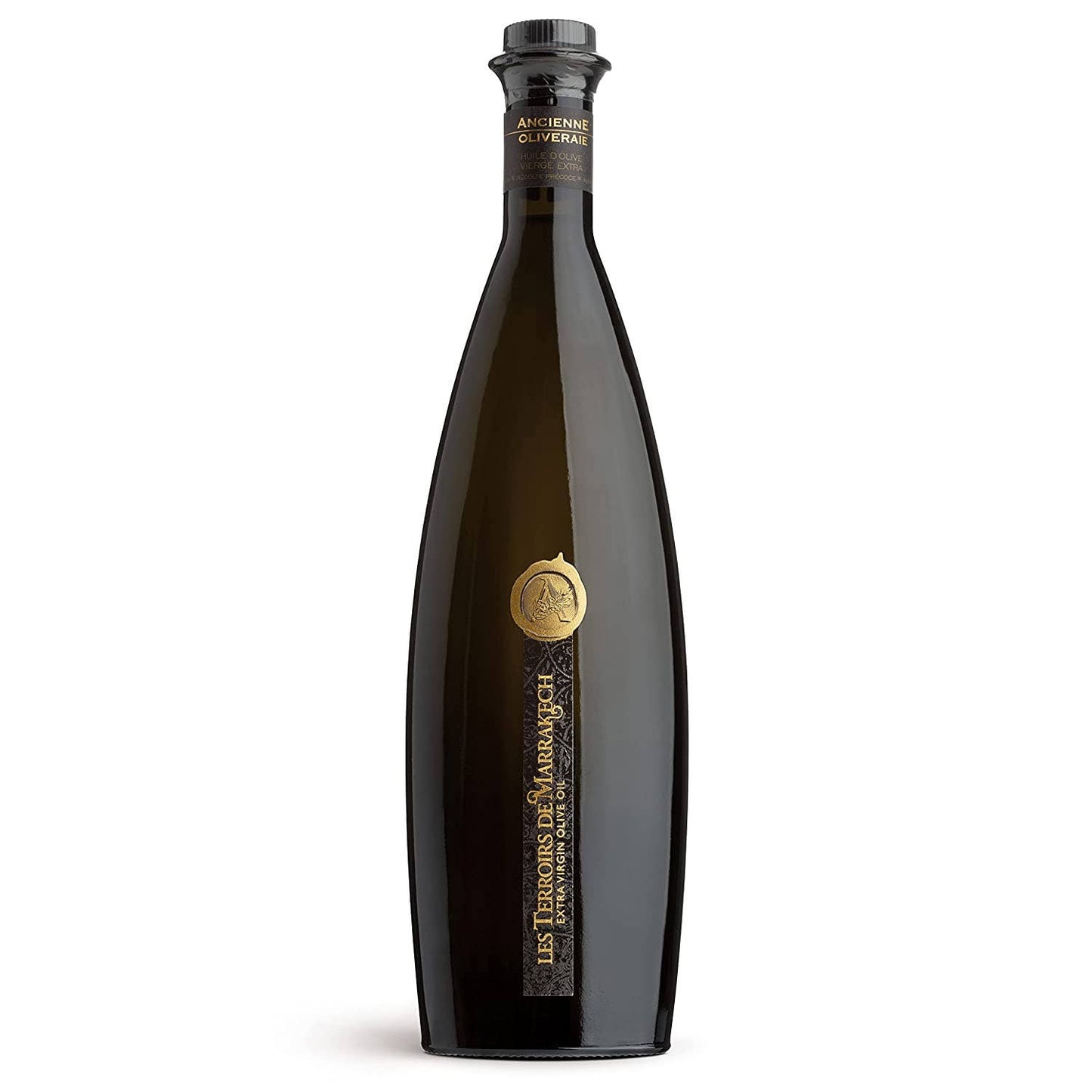 LES TERROIRS DE MARRAKECH Organic Extra Virgin Olive Oil: GLASS BOTTLE OF 250ML
