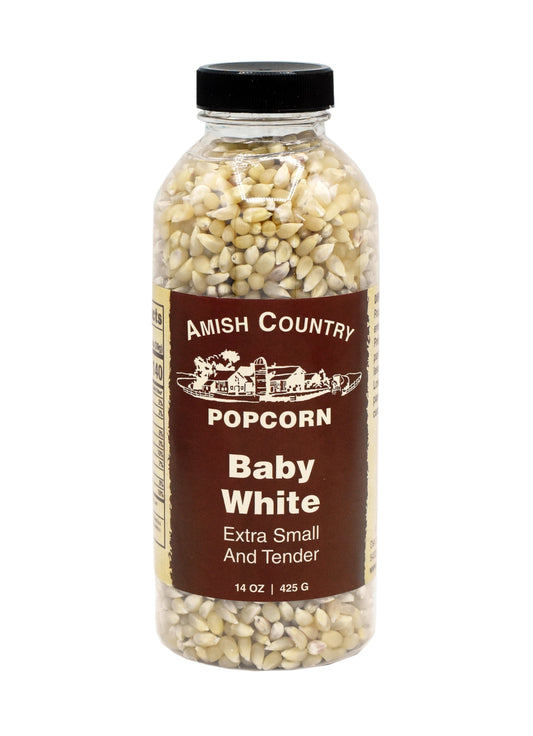 Baby White Popcorn - 14 Oz Bottle