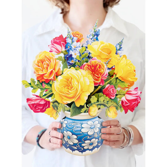 Sorbet Roses Pop Up Bouquet