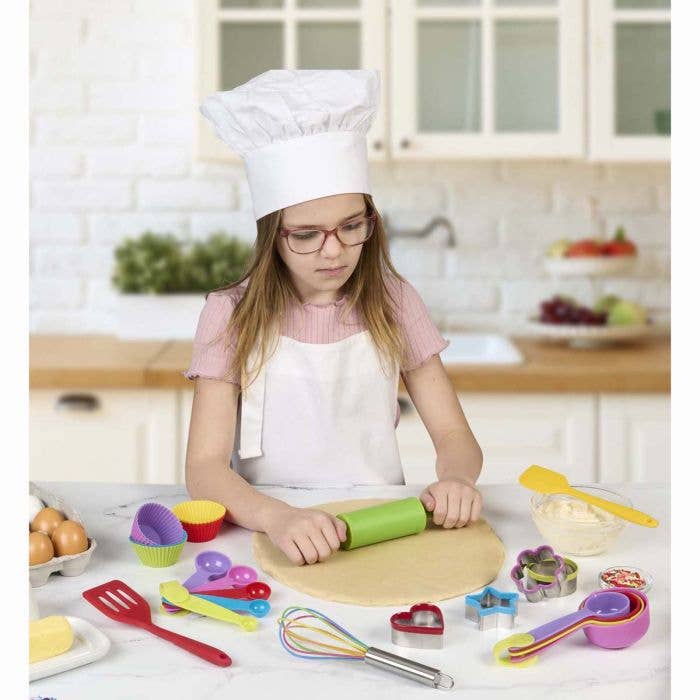 Mrs. Anderson's Baking Kids Baking Set, 24-Piece Set