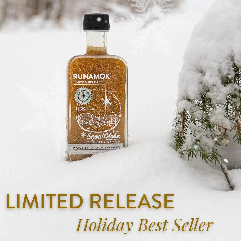 Limited Edition Snow Globe Sparkle Maple Syrup