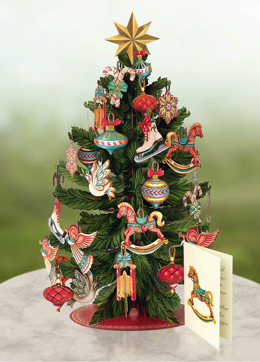 Christmas Tree Pop-up Holiday Greeting Card
