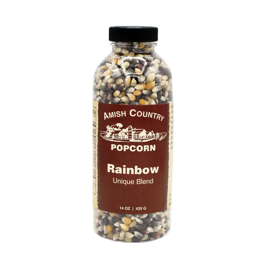 Rainbow Popcorn - 14 Oz Bottle