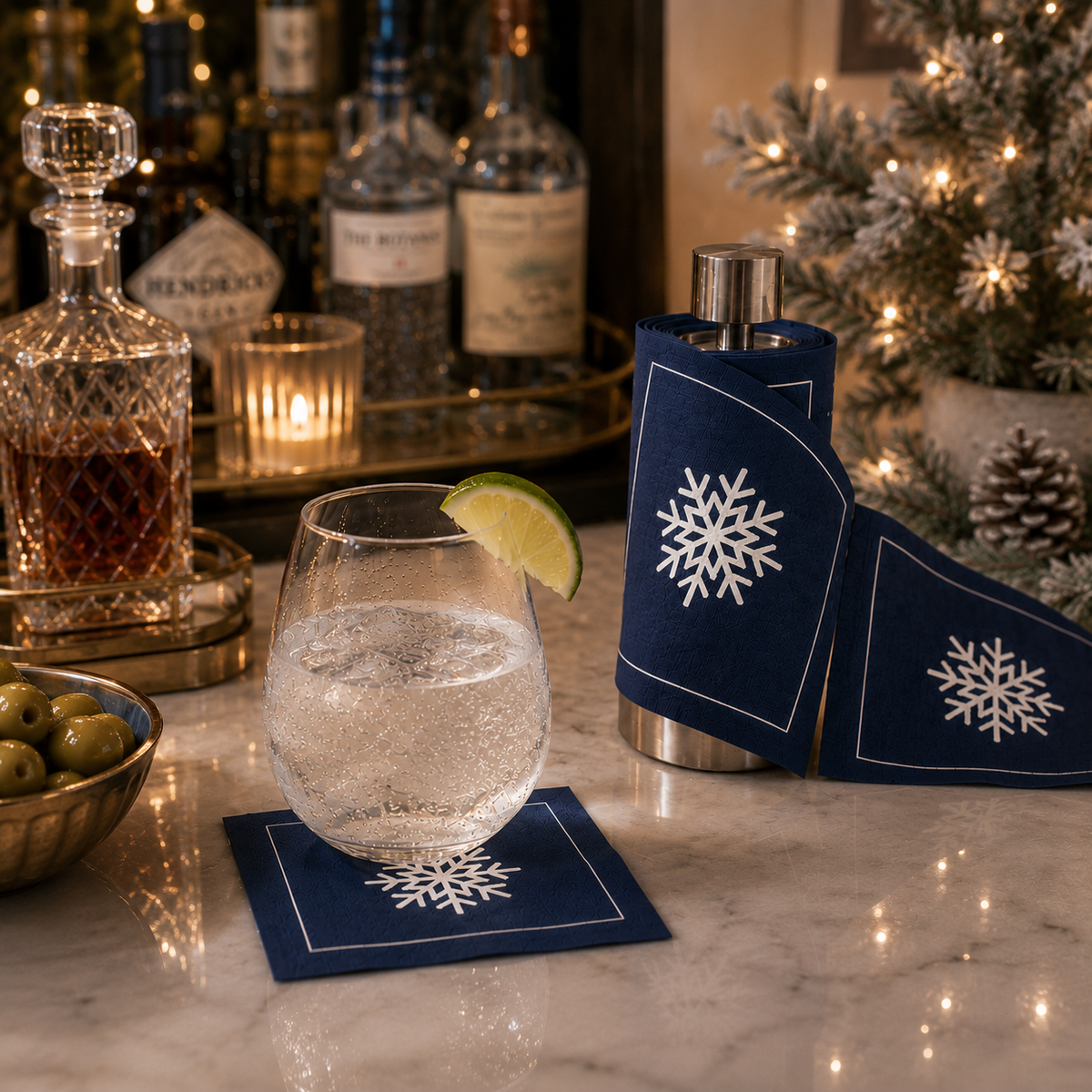 Let It Snow Cocktail Napkins