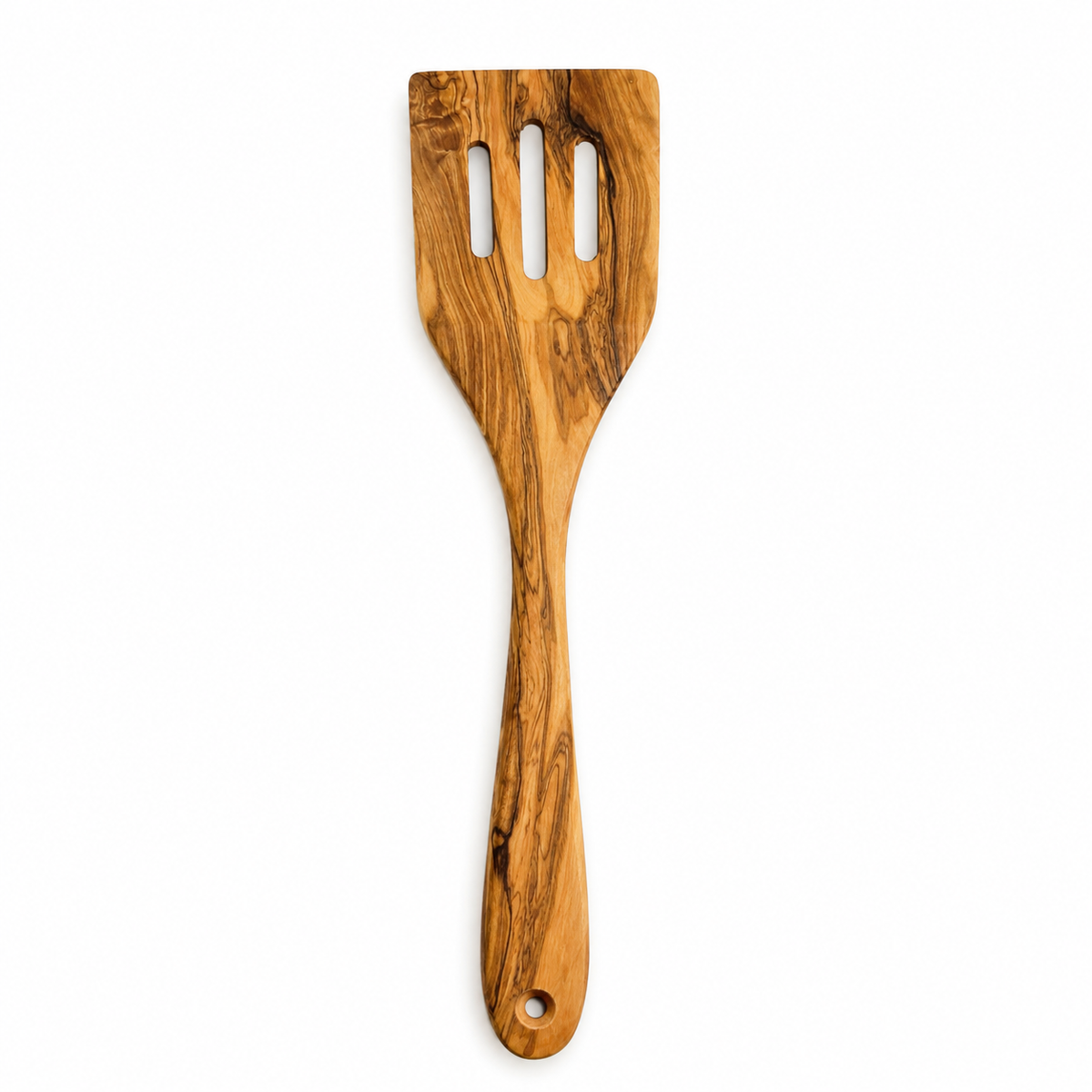 Olive Wood Slotted Spatula