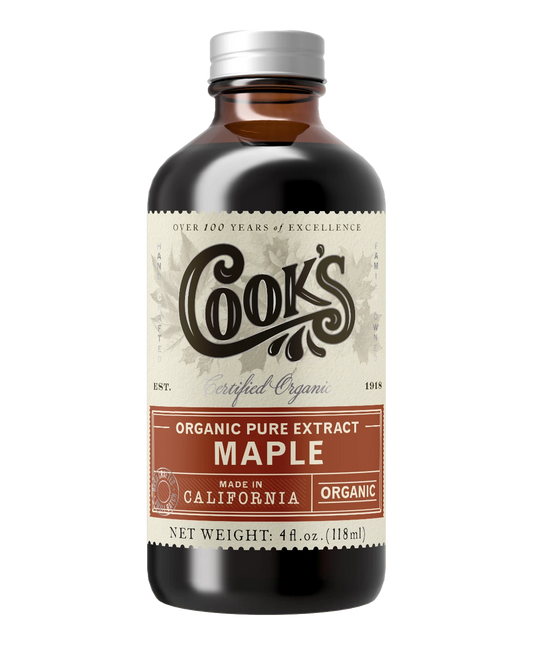 Organic Pure Maple Extract: 4 Oz
