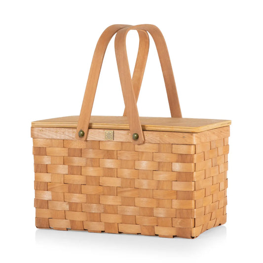 Poppy Picnic Insulated Basket