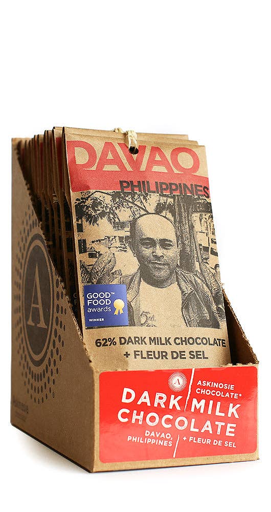 Askinosie Dark Milk + Fleur de Sel Sea Salt Bar