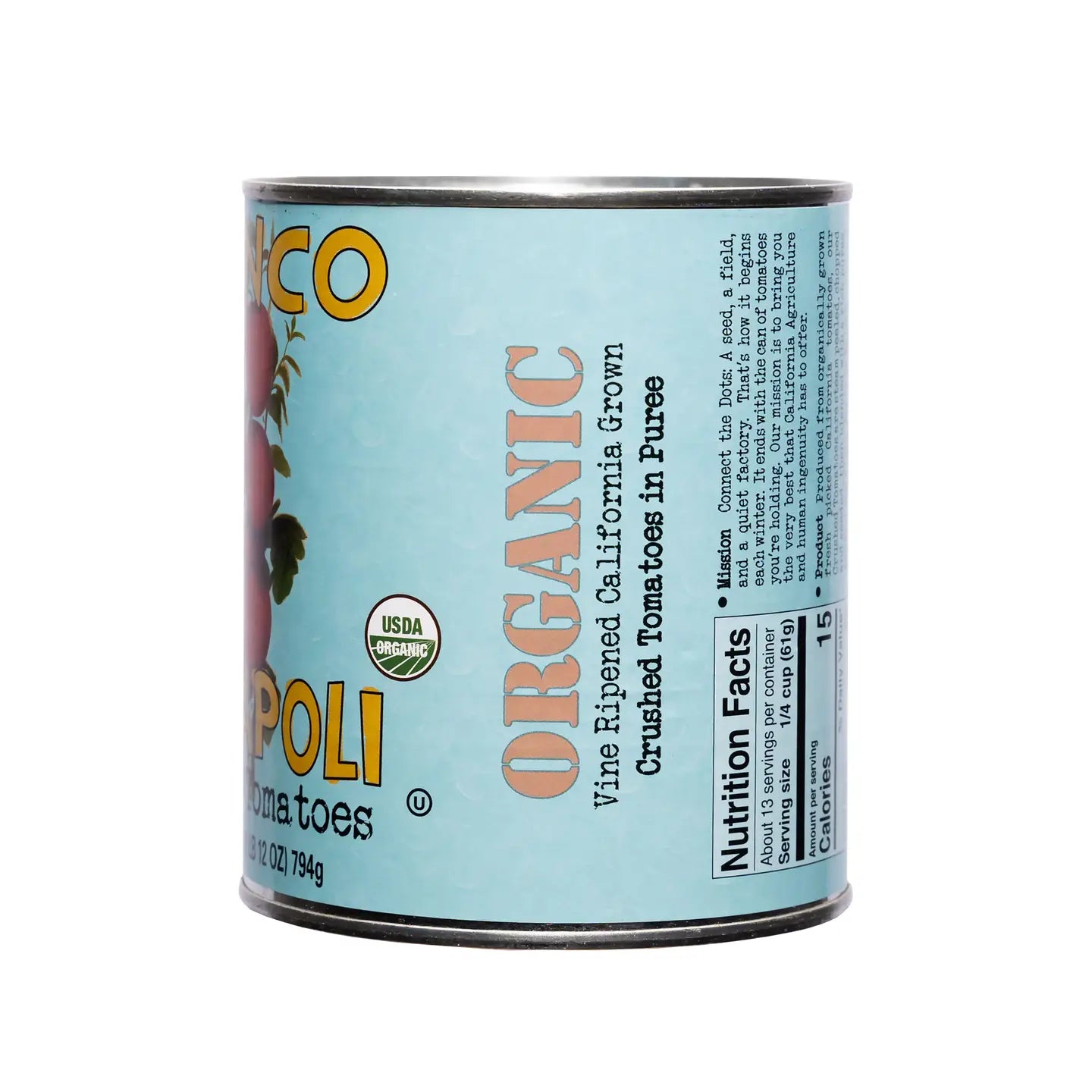 Bianco DiNapoli 28oz Org Crush & Puree