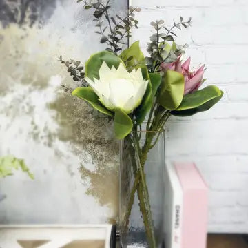 25"Artificial Spiral Eucalyptus Spray