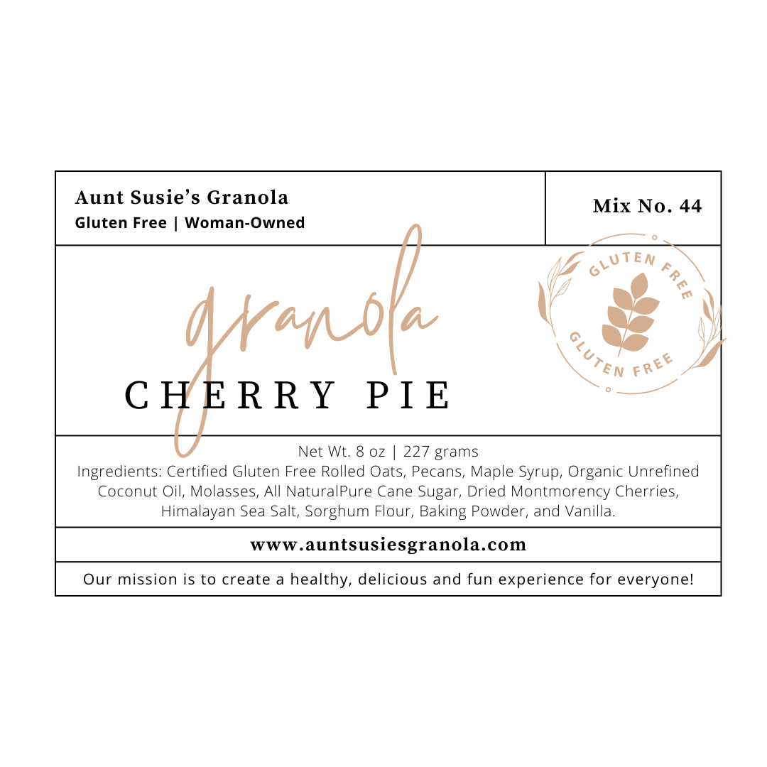 NEW! Cherry Pie Granola: Bag