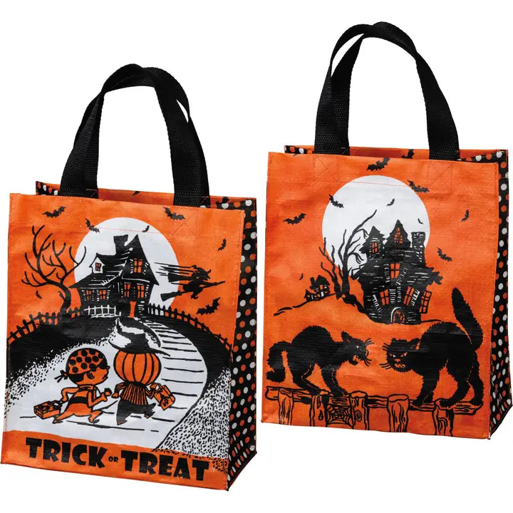 Vintage Halloween Treat Bag