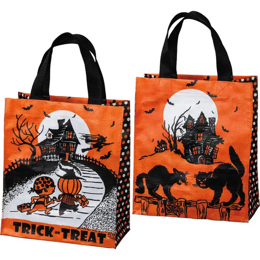 Vintage Halloween Treat Bag