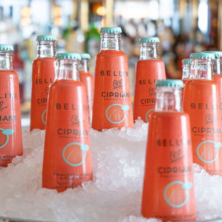 Cipriani Italian Bellini Cocktail Mix 4-Pack