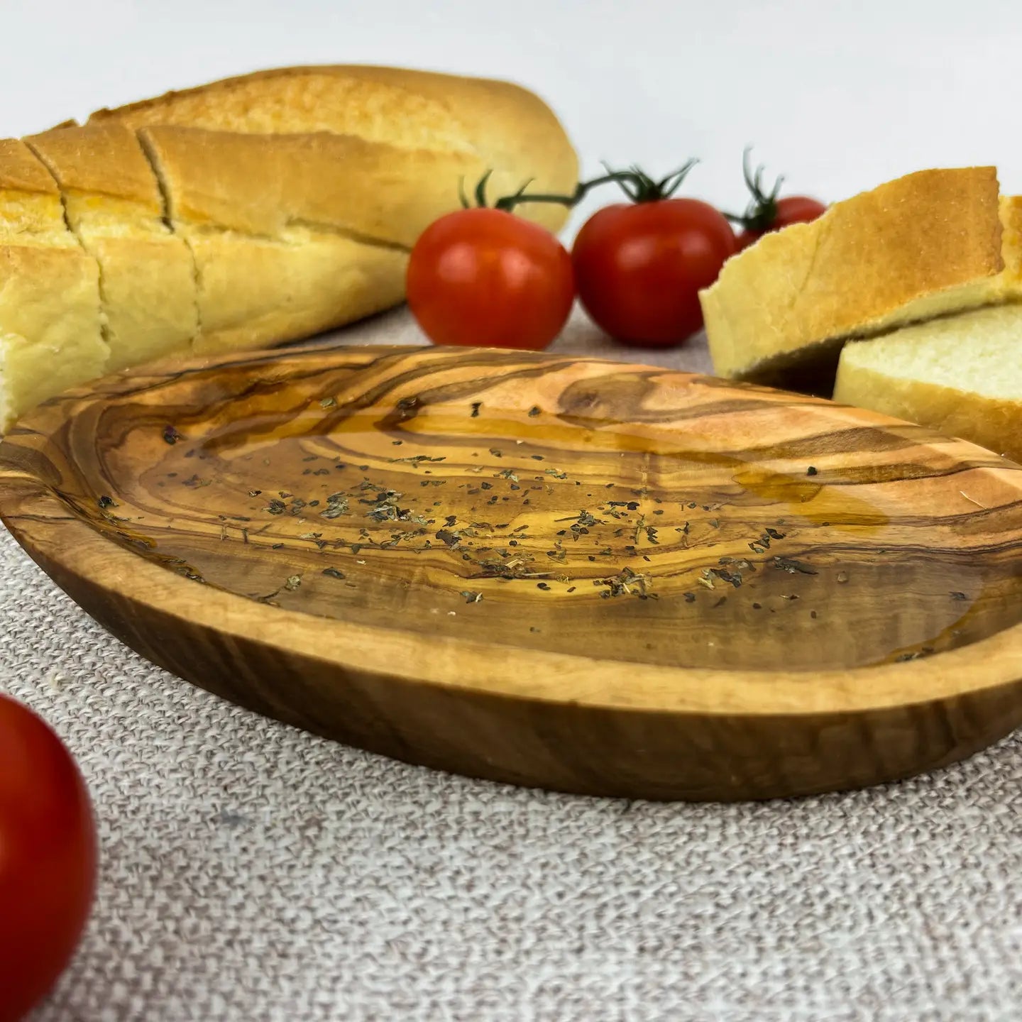 Olive Wood Dipping Dish