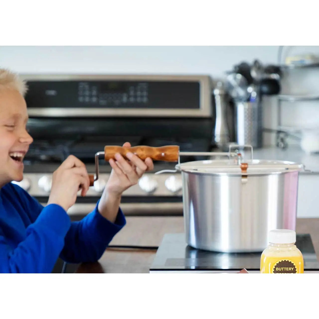 6 Quart Whirley Pop SS Popcorn Popper