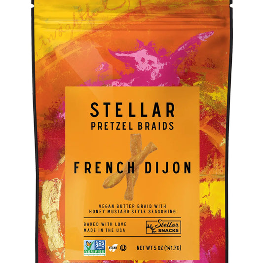 Stellar French Dijon Pretzel Braids