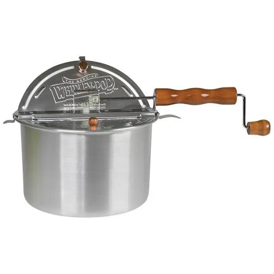 6 Quart Whirley Pop SS Popcorn Popper