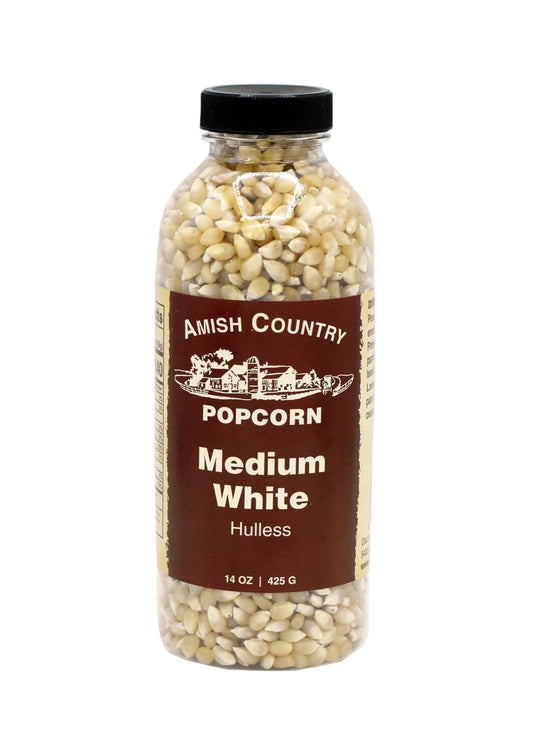 Medium White Popcorn - 14 Oz Bottle