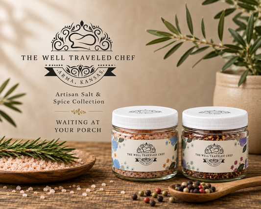 Well Traveled Waiting at Your Porch Individual Seasonal Salt & Spice Collection
