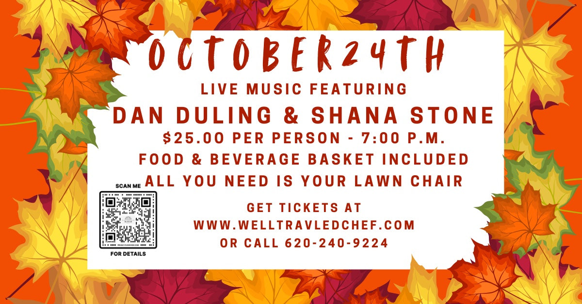 October 24th - Dan Duling & Shana Stone