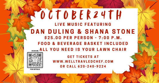 October 24th - Dan Duling & Shana Stone