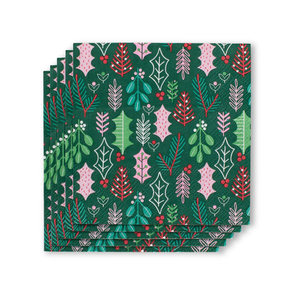 Merry Mistletoe Napkins