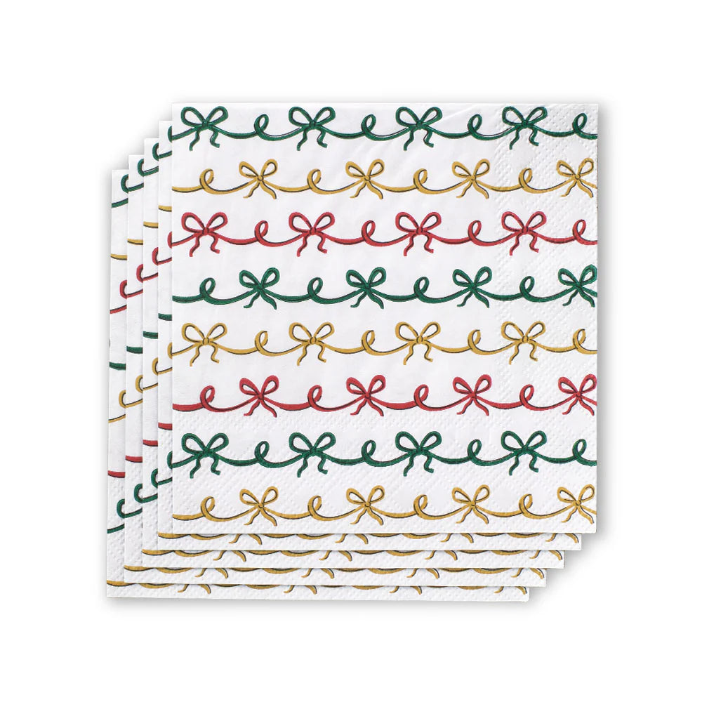 Christmas Bows Napkins