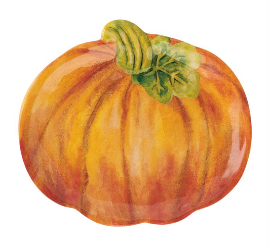 Pumpkin 7.75" Plate